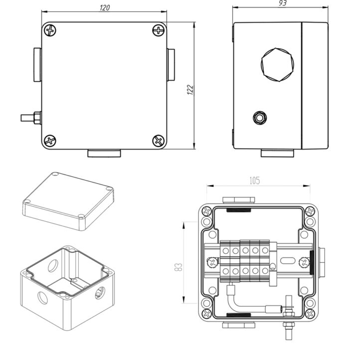 Коробка соединительная TERMBOX Ex 120 — изображение 4
