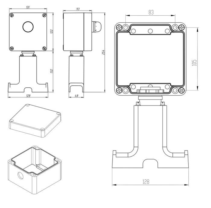 Коробка соединительная TERMBOX Ex 120SLN — изображение 4